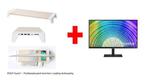MONITOR SAMSUNG LED 32\" LS32A600UUUXEN+POUT Eyes7 podstawka pod monitor z szyb. ładowarką biała w sklepie internetowym DigitalPartner