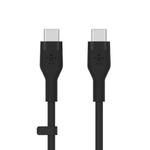 BELKIN KABEL USB-C - USB-C 2.0 SILICONE 3M CZARNY w sklepie internetowym DigitalPartner