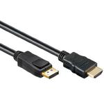 Kabel GEMBIRD CC-DP-HDMI-6 (DisplayPort M - HDMI M; 1,8m; kolor czarny) w sklepie internetowym DigitalPartner