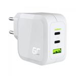 GREEN CELL ŁADOWARKA MULTI USB GAN GC POWERGAN 65W PD 3.0 QC 3.0 2XUSB-C 1XUSB-A BIAŁA w sklepie internetowym DigitalPartner