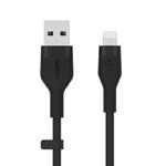 BELKIN KABEL USB-A - LIGHTNING SILICONE 3M CZARNY w sklepie internetowym DigitalPartner