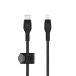 BELKIN KABEL USB-C - LTG OPLOT SILICONE 2M CZARNY w sklepie internetowym DigitalPartner