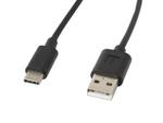 Kabel Lanberg CA-USBO-10CC-0018-BK (USB 2.0 typu A M - USB typu C M; 1,8m; kolor czarny) w sklepie internetowym DigitalPartner