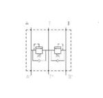 Zawór przelewowy bliźniaczy, MTC, VMDACSV03D, 1/2" w sklepie internetowym Hydromech