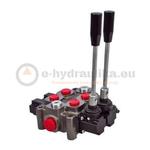 Rozdzielacz hydrauliczny Galtech Q75, 2-sekcyjny w sklepie internetowym Hydromech