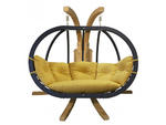 Zestaw: stojak Sintra + fotel Swing Chair Double antracyt, Sintra + Swing Chair Double (4) w sklepie internetowym wHAMAKu.pl