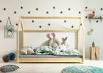Domek, łóżko do pokoju dla dziecka, bella, drewno, sosna w sklepie internetowym tyletegotu.pl