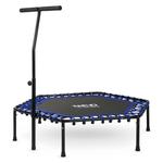 Trampolina fitness, z uchwytem, Neo-Sport, 127x118 cm, niebieski w sklepie internetowym tyletegotu.pl