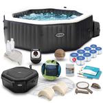 Dmuchane SPA Jacuzzi z hydromasażem, 4 os. + akcesoria, Intex, 201x71 cm w sklepie internetowym tyletegotu.pl