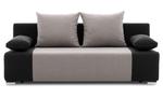 Kanapa, sofa rozkładana, Natt, 192x96x75 cm, szary, czarny w sklepie internetowym tyletegotu.pl