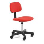 Fotel dla dziecka do biurka, obrotowy, FD1, czerwony w sklepie internetowym tyletegotu.pl