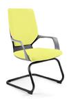 Fotel biurowy, krzesło, Apollo Skid, czarny, mustard w sklepie internetowym tyletegotu.pl