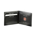 ✅ Super Cienki Portfel Slim na Karty Ochrona RFID do Marynarki Skóra - Czarny połysk w sklepie internetowym Koruma Id Protection