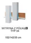 BOTA witryna z półką TYP 04 w sklepie internetowym Sklep.meblarz.pl