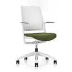 WITHME Fotel obrotowy SWIVEL CHAIR P PRF GREY | Oparcie z perforowanym oparciem z tworzywa sztucznego | Wersja szara G w sklepie internetowym Sklep.meblarz.pl