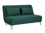 ZENIA Velvet Sofa z funkcją spania | Tkanina aksamit | Zielony 189 | z MR w sklepie internetowym Sklep.meblarz.pl