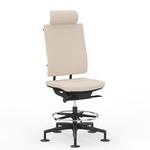 SAIL Fotel Obrotowy Konturowy COUNTER SWIVEL CHAIR UPH | Oparcie - Tapicerowane | Mechanizm GT | Podnóżek Ring Base | Zgodny z Rozporządzeniem z 2023 roku w sklepie internetowym Sklep.meblarz.pl