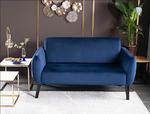 ELSA Velvet Sofa | Tkanina | Granatowy Bluvel 86 | Nogi wenge | z PL w sklepie internetowym Sklep.meblarz.pl