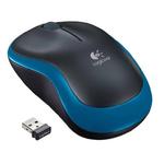 Mysz optyczna bezprzewodowa niebieska LOGITECH M185 910-002239 w sklepie internetowym a4XL.pl