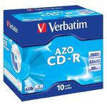 Verbatim CD-R, 43327, DataLife PLUS, 10-pack, 700MB, Super Azo, 52x, 80min., 12cm, Crystal, bez możliwości nadruku, jewel box, Sta w sklepie internetowym a4XL.pl