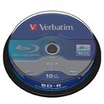 Verbatim BD-R, Single Layer 25GB, cake box, 43742, 6x, 10-pack, do archiwizacji danych w sklepie internetowym a4XL.pl