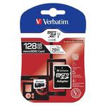 Verbatim karta pamięci micro SDXC, 128GB, micro SDXC, 44085, UHS-I U1 (Class 10), z adapterm w sklepie internetowym a4XL.pl