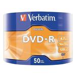 Verbatim DVD-R, Matt Silver, 43791, 4.7GB, 16x, wrap, 50-pack, bez możliwości nadruku, 12cm, do archiwizacji danych w sklepie internetowym a4XL.pl