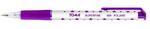 Długopis automatyczny TOMA SUPERFINE TO-069 8 2 fioletowy 0.5 ob. w gwiazdki w sklepie internetowym a4XL.pl