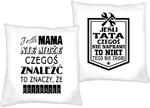 Zestaw poduszek dla Mamy i Taty komplet 2 sztuki Jeśli Mama Tata nie może czegoś znaleźć naprawić w sklepie internetowym dirtyshop.pl