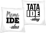 Zestaw poduszek dla Mamy i Taty komplet 2 sztuki Mama Tata idealny w sklepie internetowym dirtyshop.pl