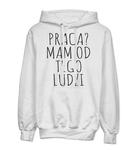 Bluza oversize z kapturem Praca? Mam od tego ludzi w sklepie internetowym dirtyshop.pl