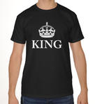 Koszulka męska z nadrukiem KING z koroną w sklepie internetowym dirtyshop.pl