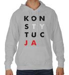 Bluza oversize z kapturem KONSTYTUCJA w sklepie internetowym dirtyshop.pl