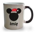 Kubek magiczny świąteczny Myszka Mickey mikołaj + imię w sklepie internetowym dirtyshop.pl