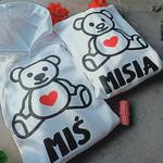 Bluzy dla par zakochanych z kapturem Miś Misia 3 w sklepie internetowym dirtyshop.pl