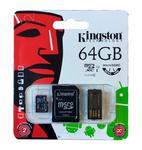 KINGSTON Karta Pamięci microSDXC 64GB z adapterem SD i czytnikiem USB (MBLY10G2/64GB) w sklepie internetowym 4cv.sklep.pl