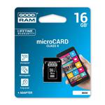 Goodram Karta pamięci microSDHC 16GB CL4 z adapterem (M40A-0160R11) w sklepie internetowym 4cv.sklep.pl