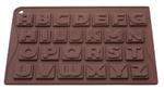 Pavoni - silikonowa forma czekoladowe pralinki ABC literki w sklepie internetowym FrankHerbert.pl