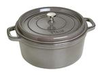 Staub - garnek brytfanna żeliwna szara 12,6 l 34 cm w sklepie internetowym FrankHerbert.pl