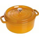 Staub - garnek brytfanna żeliwna żółta 5,85 l 28 cm w sklepie internetowym FrankHerbert.pl