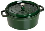 Staub - garnek brytfanna żeliwna zielona 3,8 l 24 cm w sklepie internetowym FrankHerbert.pl