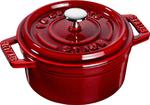 Staub - garnek brytfanna żeliwna bordowa 0,25 l 10 cm w sklepie internetowym FrankHerbert.pl