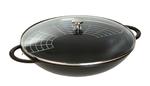 Staub - żeliwny wok czarny 37 cm w sklepie internetowym FrankHerbert.pl