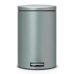 Brabantia - kosz pedałowy 20 L - metaliczny miętowy, SILENT w sklepie internetowym FrankHerbert.pl