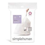 Simple Human - worki na śmieci 20 szt. rozmiar M 45 l w sklepie internetowym FrankHerbert.pl