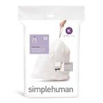 Simple Human - worki na śmieci 20 szt. rozmiar K 35-45 l w sklepie internetowym FrankHerbert.pl