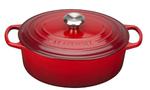 LeCreuset - brytfanna żeliwna emaliowana Signature 40 cm 14,8 l wiśniowa w sklepie internetowym FrankHerbert.pl