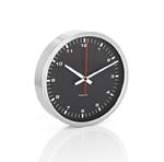 Blomus - zegar ścienny Era czarny 24 cm w sklepie internetowym FrankHerbert.pl