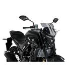 Szyba motocyklowa PUIG SPORT New Generation Do Nakedbike'a, kolor szary do Yamaha MT-03 320 A MTN320-A ABS w sklepie internetowym MaxMoto.pl