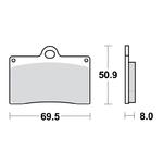 Klocki hamulcowe TRW MCB540TRQ do Honda ST 1100 A Pan European ABS, ST 1100 A Pan European Jubi ABS w sklepie internetowym MaxMoto.pl